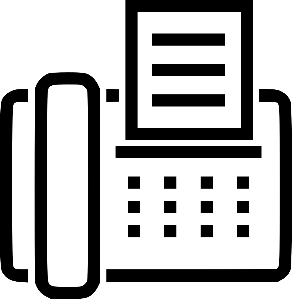 Fax Logo - Fax Machine Svg Png Icon Free Download