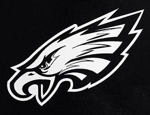 Black and White Football Team Logo - 2X Philadelphia Eagles 5 NFL Football Team Logo Car Window Vinyl