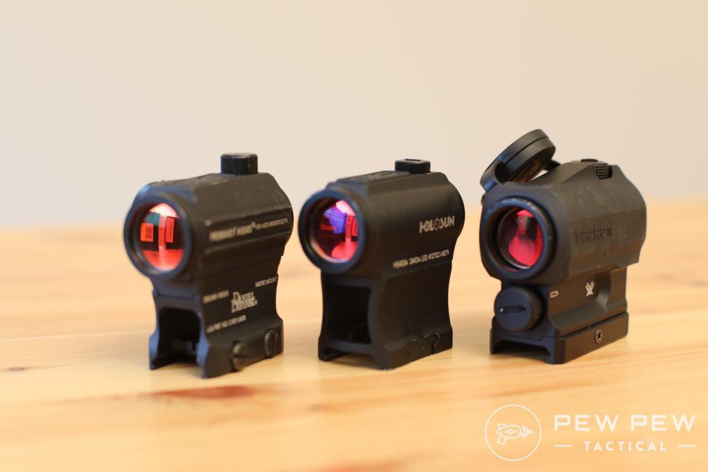 Red Dot No Tolerance Logo - Best Red Dots [2019]: Under $200 Budget - Pew Pew Tactical
