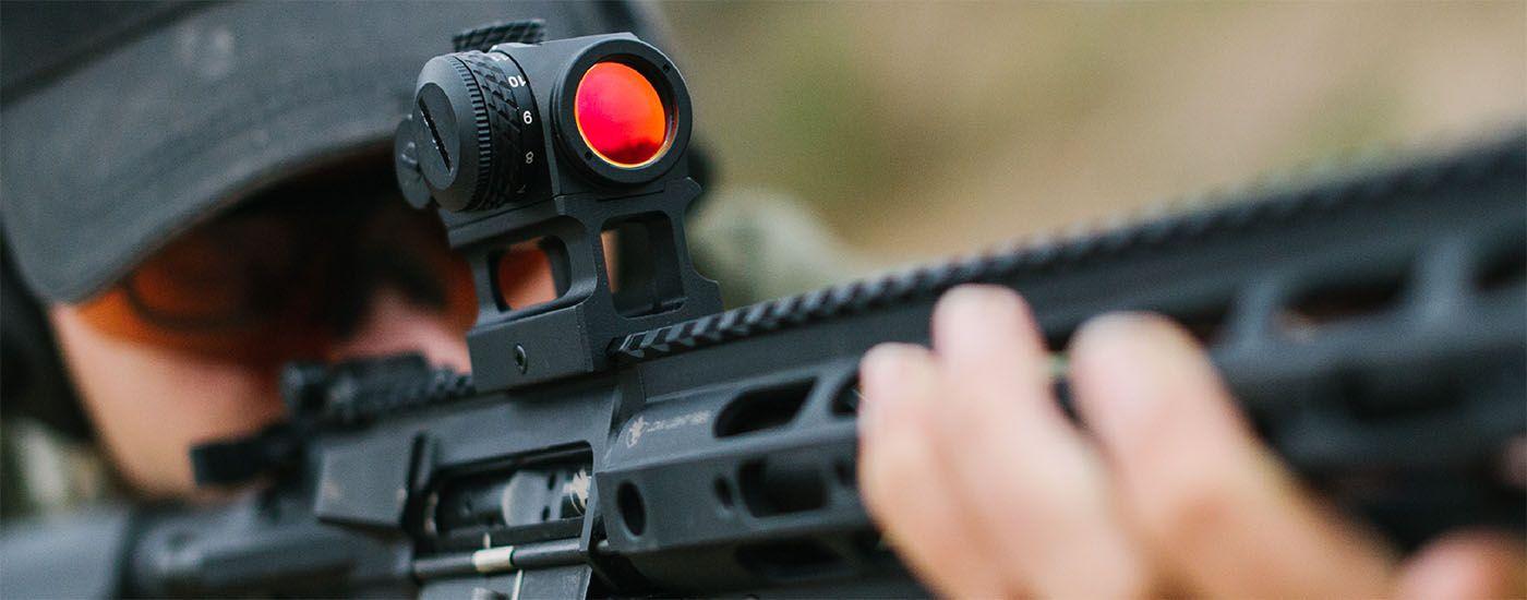 Red Dot No Tolerance Logo - Red Dot Sights | Primary Arms