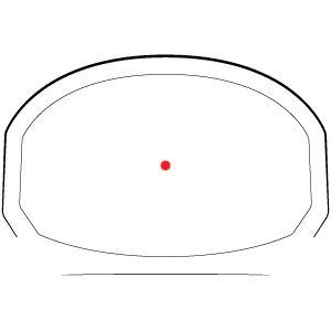 Red Dot No Tolerance Logo - Vortex Optics Red Dot 3 MOA Dot