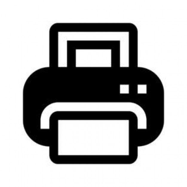 Fax Logo - Printer Icon & Vector Icon and PNG Background