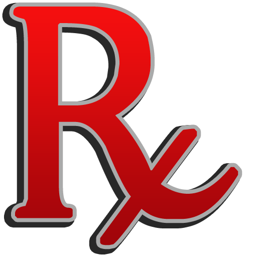 Red Rx Logo - Pharmacy logo rx clipart image
