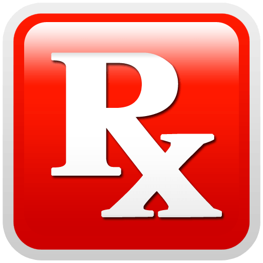 Red Rx Logo - Rx symbol red button clipart image - ipharmd.net