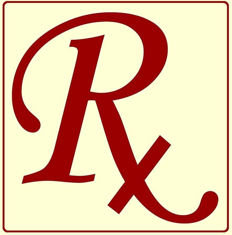 Red Rx Logo - Rx medical Logos