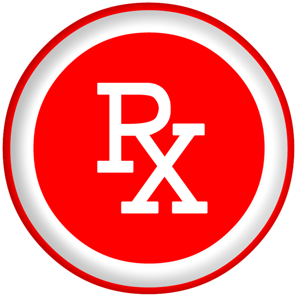 Red Rx Logo - Rx symbol pharmacy logo red clipart image