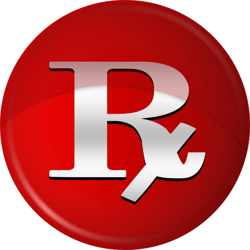Red Rx Logo - Rx logo pharmacy symbol red clipart image