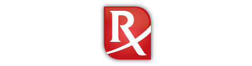 Red Rx Logo - Free Rx iCard