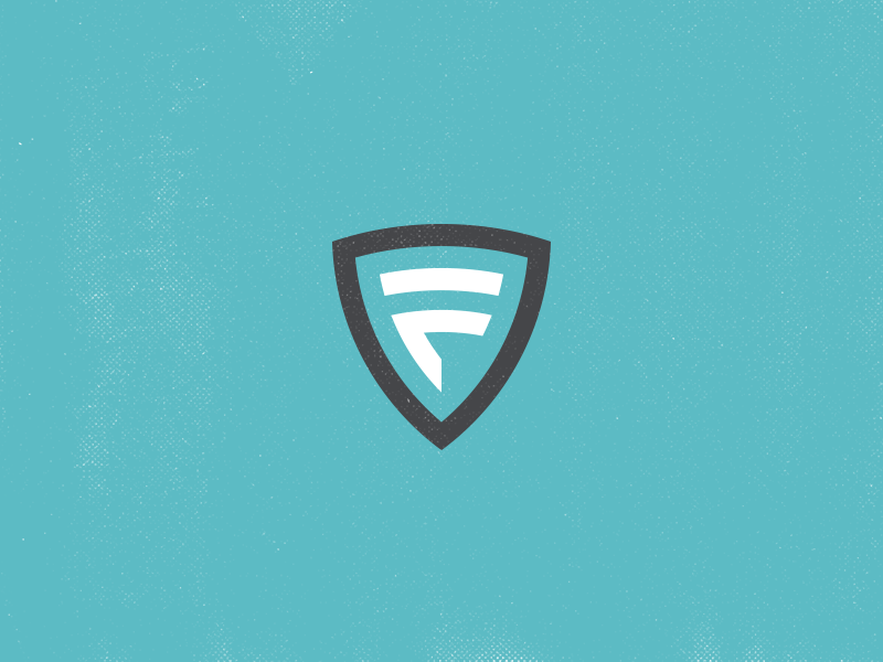 F Shield Logo - Ditched F Shield Logo