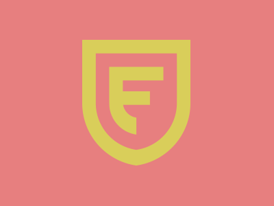 F Shield Logo - F Shield Logo by Daniel Minter | Dribbble | Dribbble