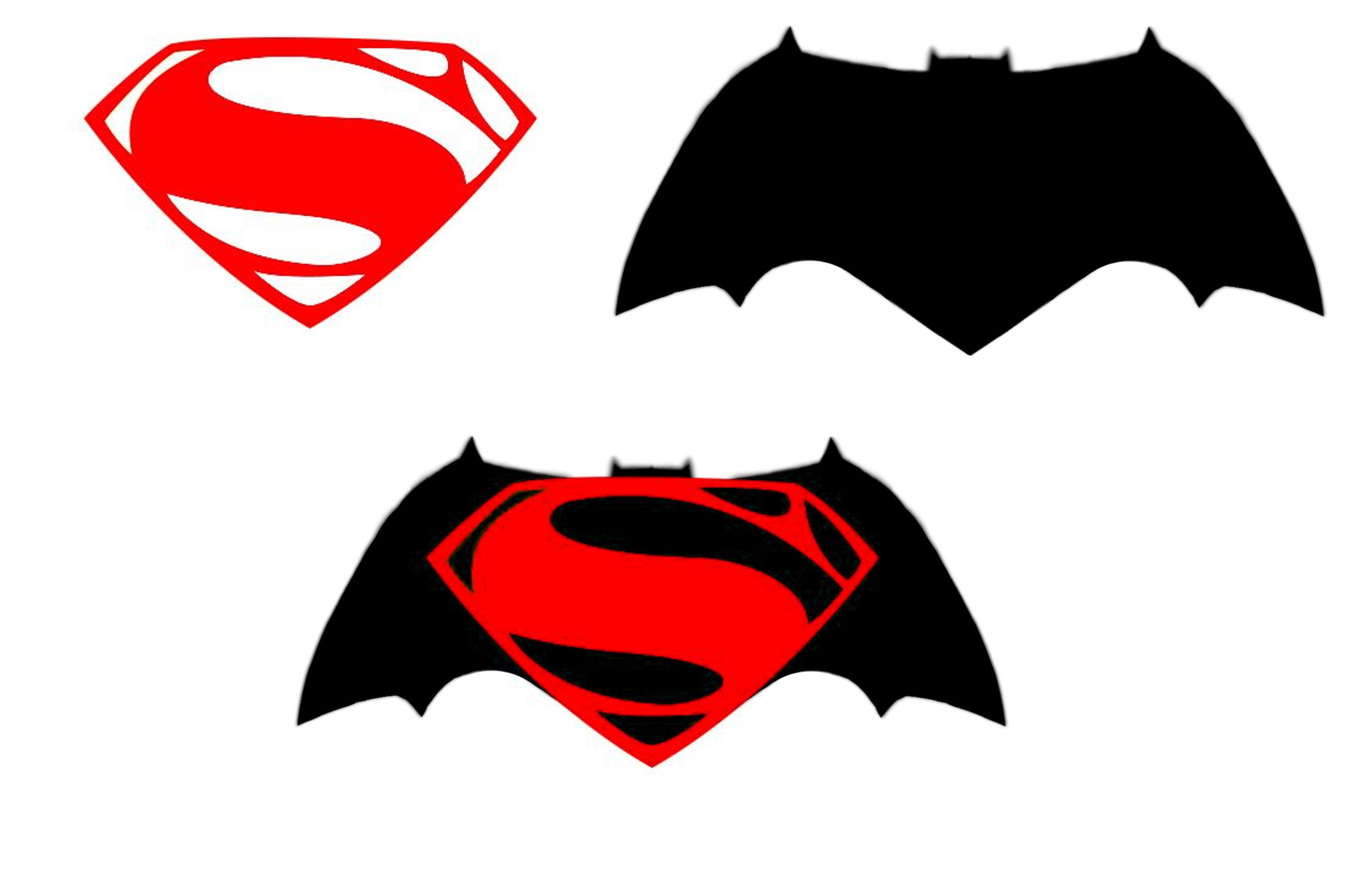 Superman/batman logo | Superman symbol, Superman tattoos, Batman symbol