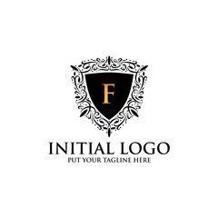 F Shield Logo - F Logo Photo, Royalty Free Image, Graphics, Vectors & Videos