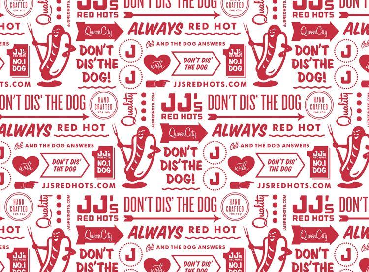 Red Hots Logo - Designer Matt Steven's Logo Design Process for JJ's Red Hots