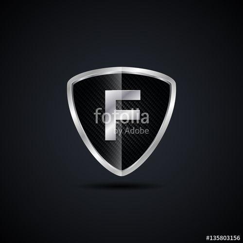 F Shield Logo - Letter F Shield logo