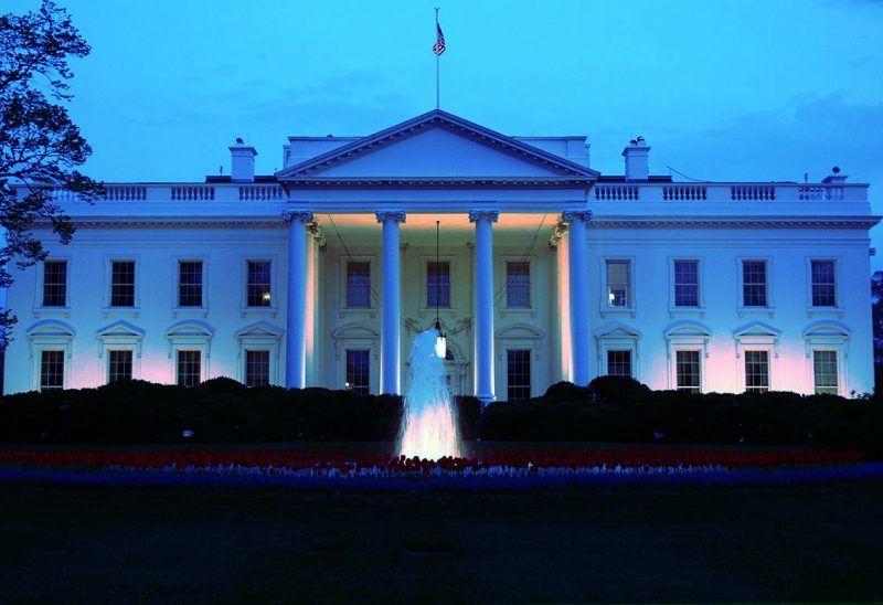 White House with Blue Logo - White House Blue Campaign | Blue Cure Foundation