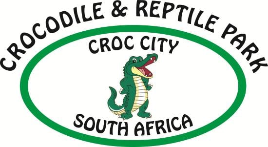 Green Croc Logo - Logo of Croc City Crocodile and Reptile Park, Fourways