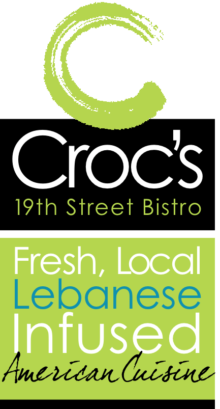 Green Croc Logo - CROC's 19th Street Bistro Beach Restaurant Assoc.Virginia
