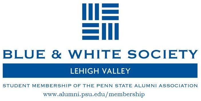 Blue and White Society Logo - Welcome!. Penn State Lehigh Valley Blue & White Society