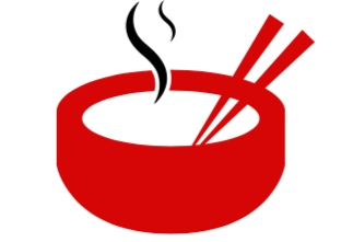 Red Circle Food Logo - Hakka Chinese Food. Hakka Culture through Food
