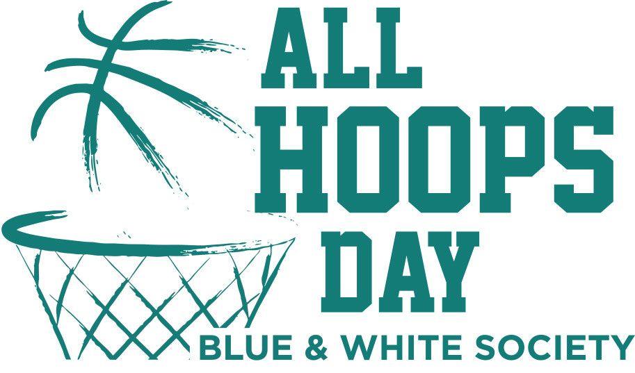 Blue and White Society Logo - Blue & White Society to host All Hoops Day on Saturday at University