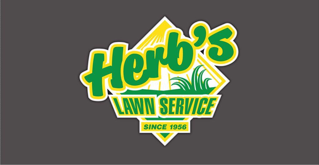 Lawn Service Logo - Herb's Lawn Service - Logo - Overdog Art - Freelance Graphic Design ...