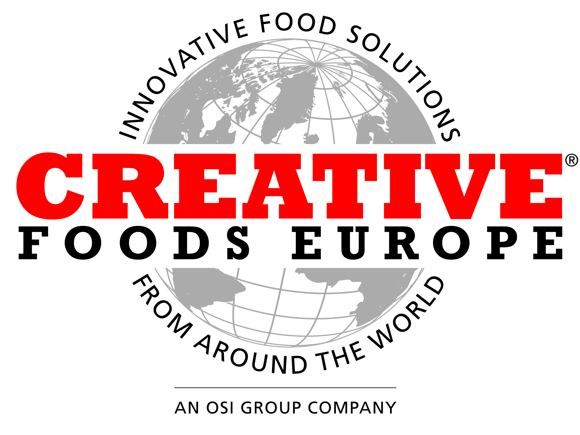 Red Circle Food Logo - Creative Foods Europe - Home