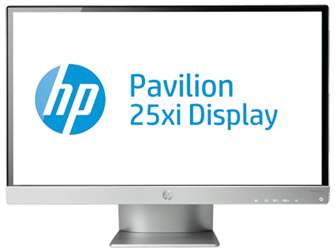 HP Pavilion Logo - HP Pavilion 25xi 25 Inch Diagonal IPS LED Backlit Monitor User