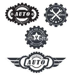 Vintage Automotive Shop Logo - Vintage Auto Repair Signs | Service station vintage sign board | Ts ...