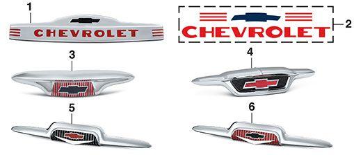 Chevy Truck Logo - Hood Emblems 57 Chevy Truck