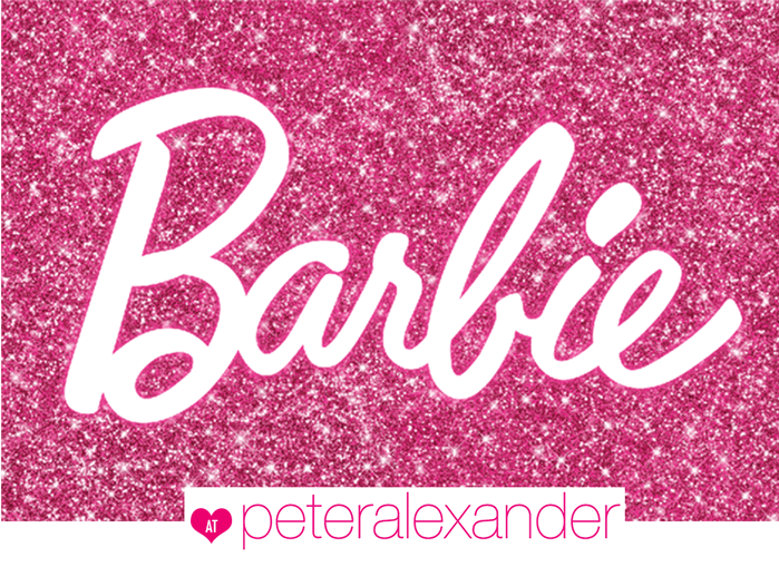 Barbie Glitter Logo - barbie doll