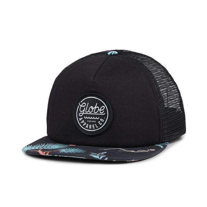 Multicolor Globe Logo - Classic Globe Black/Multicolor Expedition Trucker Snapback # Unisex ...