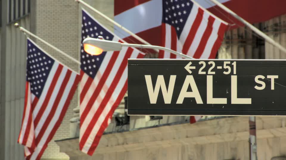 Wall Street Logo - American Flag / Wall Street / New York City | HD Stock Video 636-362 ...