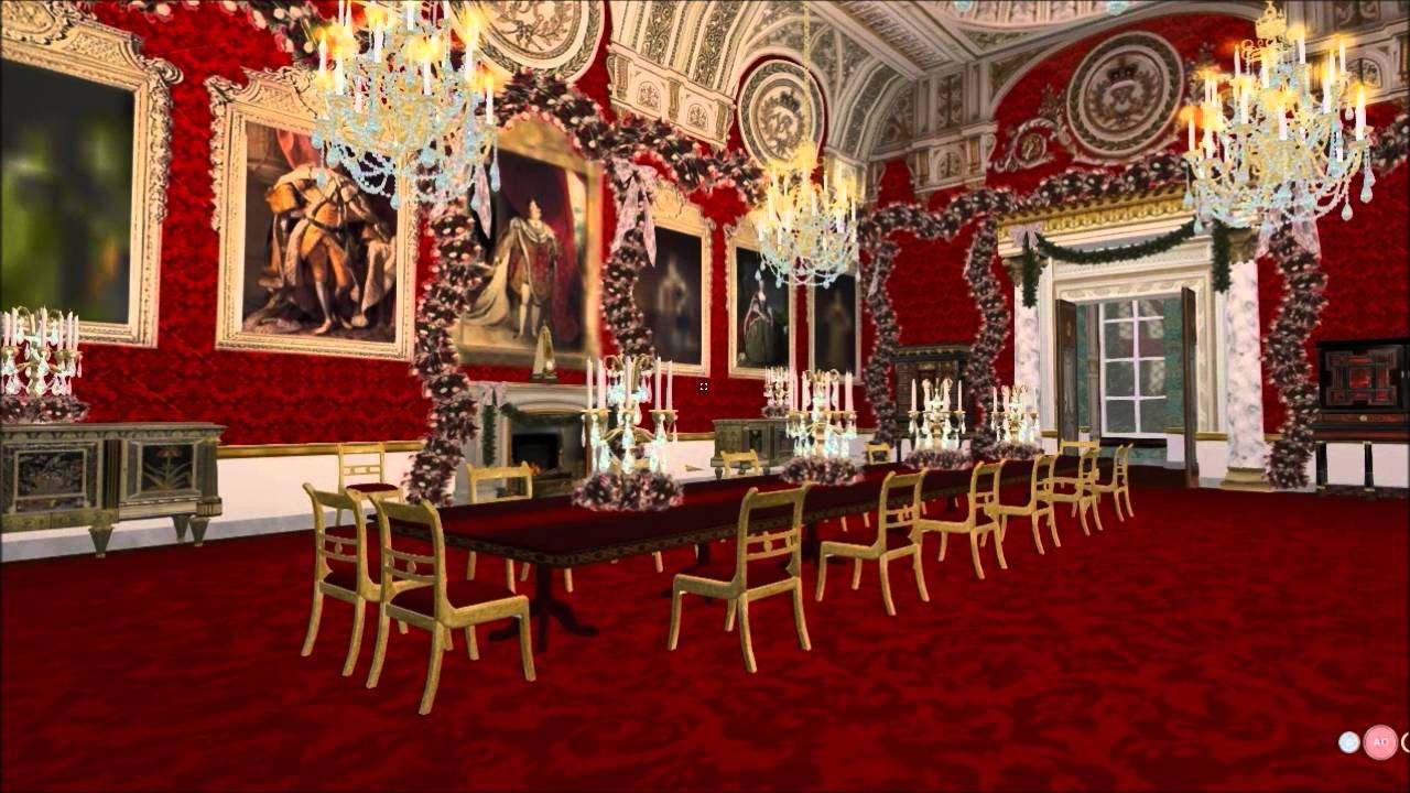 Buckingham Palace Christmas Logo - Second Life Travels: Christmas at Buckingham Palace - YouTube