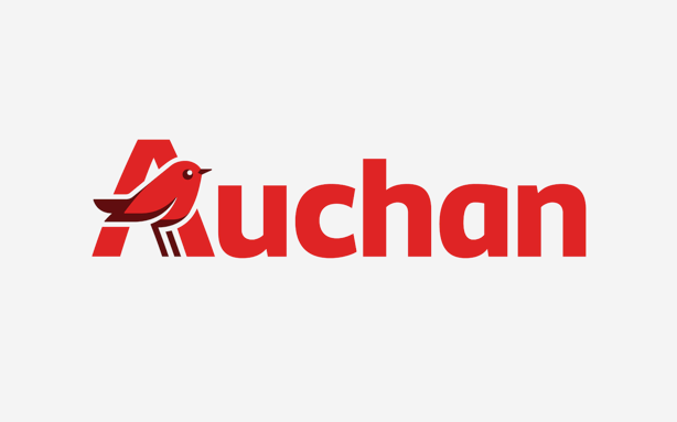 Auchan Logo - Le logo d'Auchan revu par Production Type - France Graphique