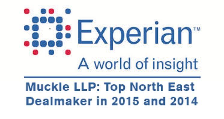 Experian Logo - Experian logo Top North East Dealmaker_l - Muckle LLP
