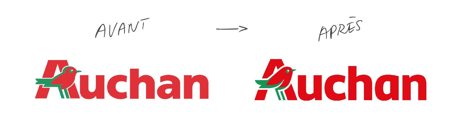 Auchan Logo - Auchan - Pulp Design