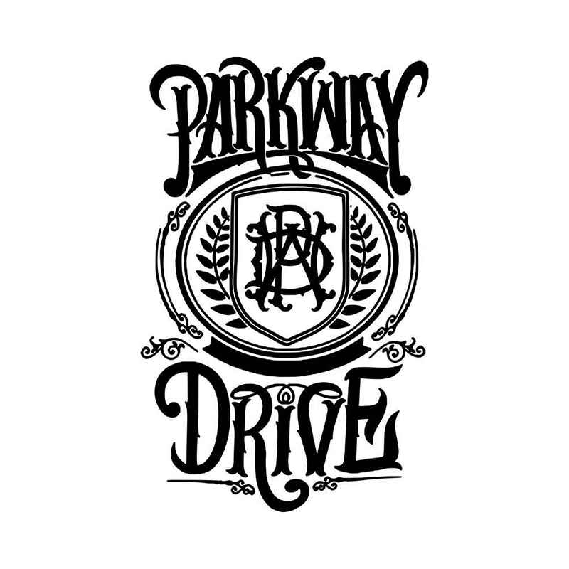 Parkway Drive Logo - Parkway Drive Pwd Logo Vinyl Decal Sticker