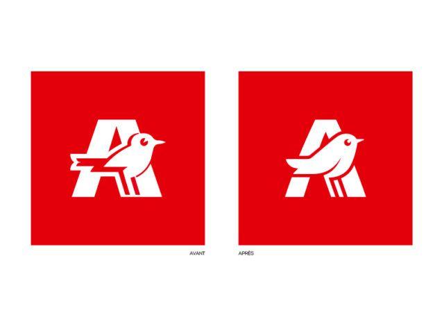 Auchan Logo - Nouveau logo pour les magasins AUCHAN | Farouk NASRI UX Designer