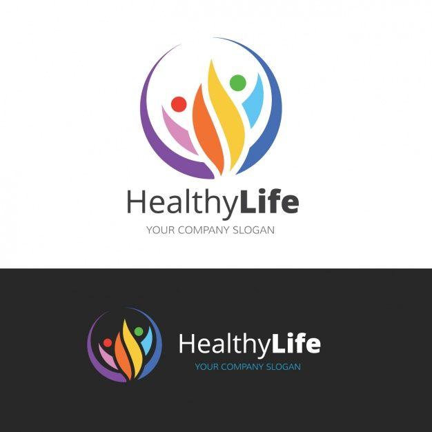 Healthy Lifestyle Logo - Logo about a healthy lifestyle Vector | Free Download