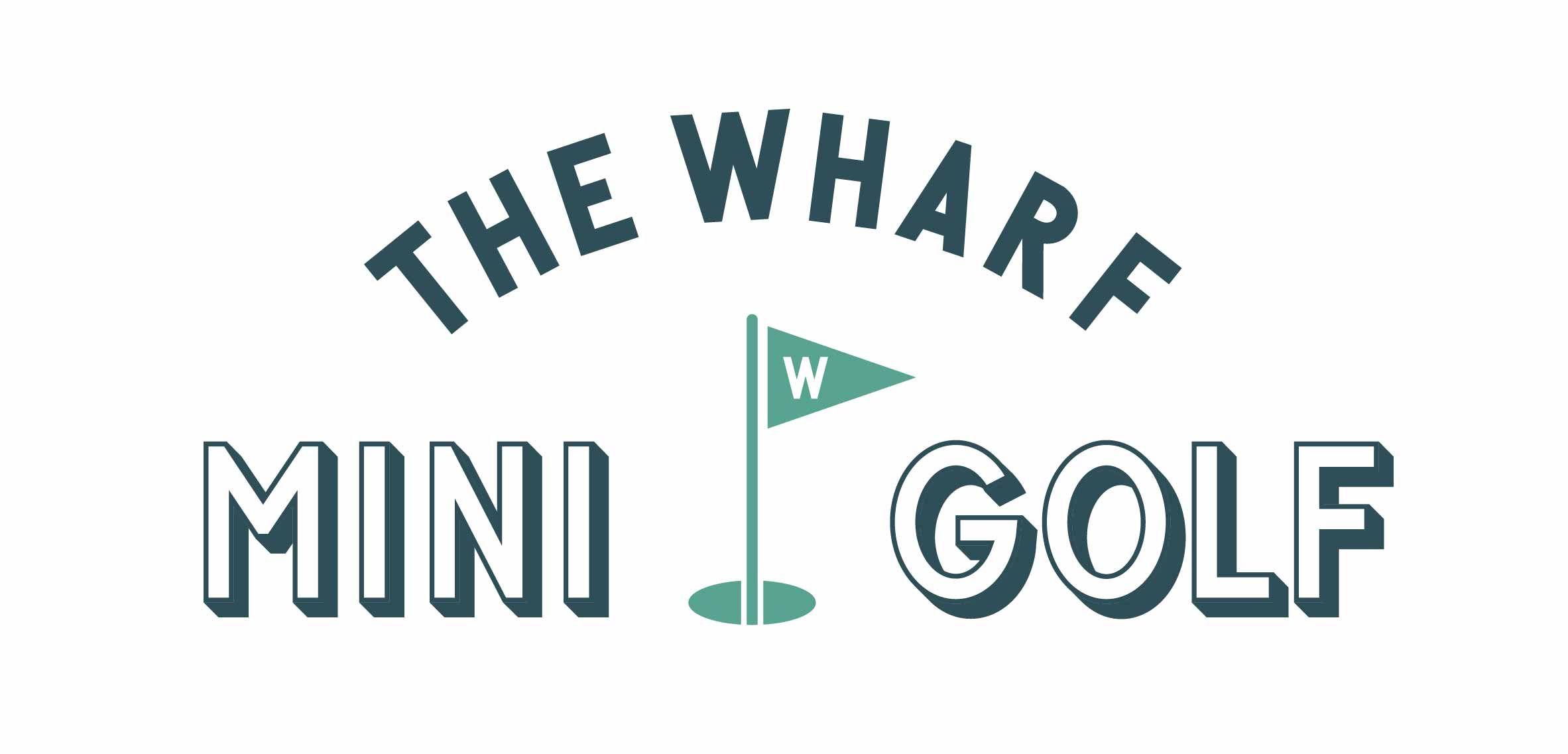 Mini Golf Logo - The Wharf Mini Golf