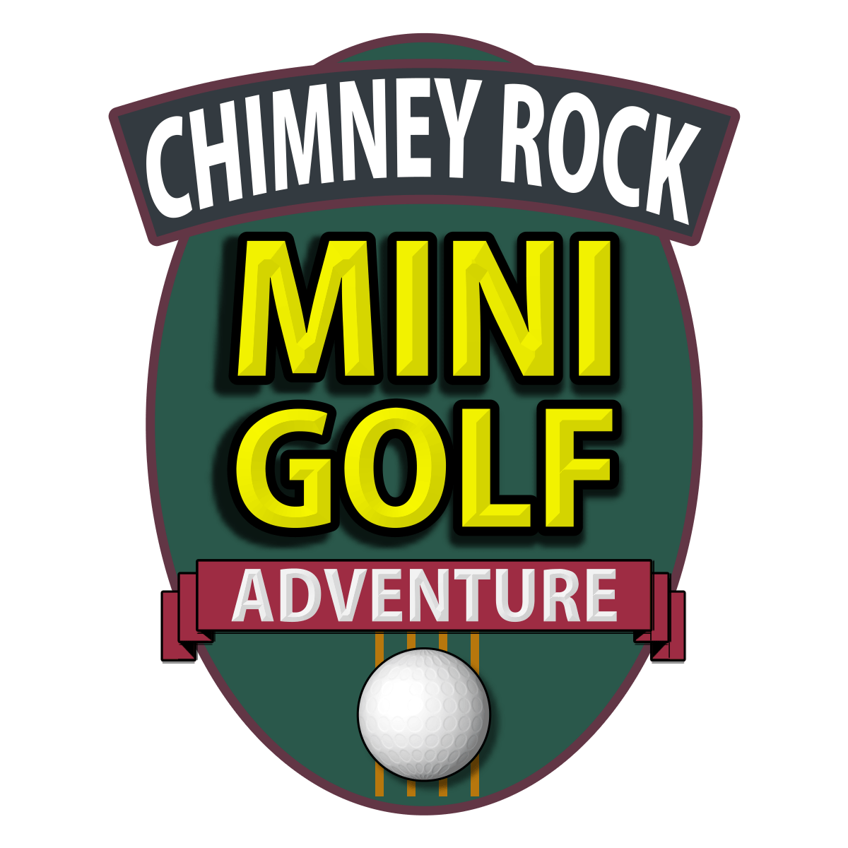 Mini Golf Logo - Mini golf logo – Chimney Rock Adventure Golf