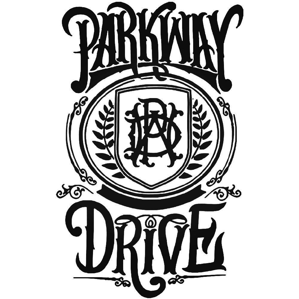 Parkway Drive Logo - Parkway Drive Pwd Logo Vinyl Decal Sticker | Aftermarket Decals ...