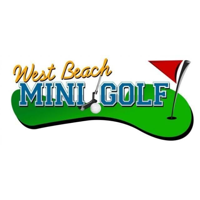 Mini Golf Logo - West Beach Mini Golf Baby Card