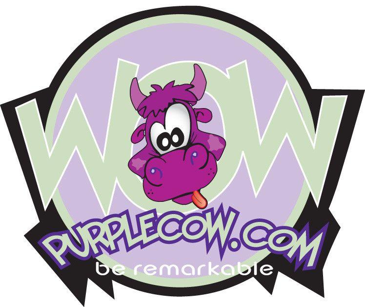 Purple Cow Logo - Entry by mandyconder01 for WOW! Purple Cow