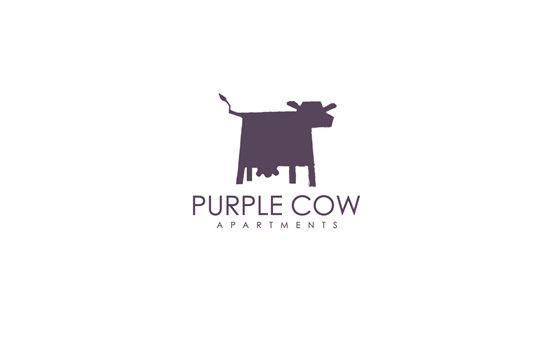 Purple Cow Logo - June 11,2008 Purple Cow - Logo Graphic Design