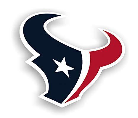 Texans Logo - NFL Houston Texans 12 Inch Vinyl Logo Magnet: Sports