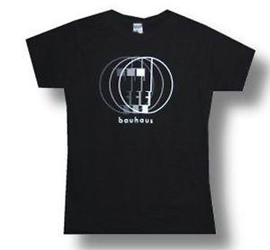 eBay Greyscale Logo - Details About Bauhaus Greyscale Face Logo Black Girl's Junior Lightweight T Shirt
