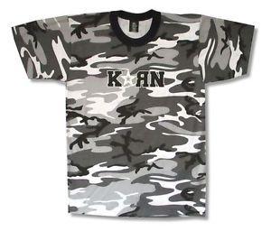 eBay Greyscale Logo - Korn Star Logo Greyscale Urban Camouflage T Shirt New Official Adult ...