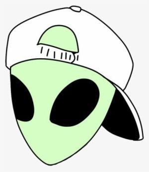 Cute Alien Logo - Tumblr Snapchat Aesthetic Filter Love Cute Alien Trend - Aliens Png ...