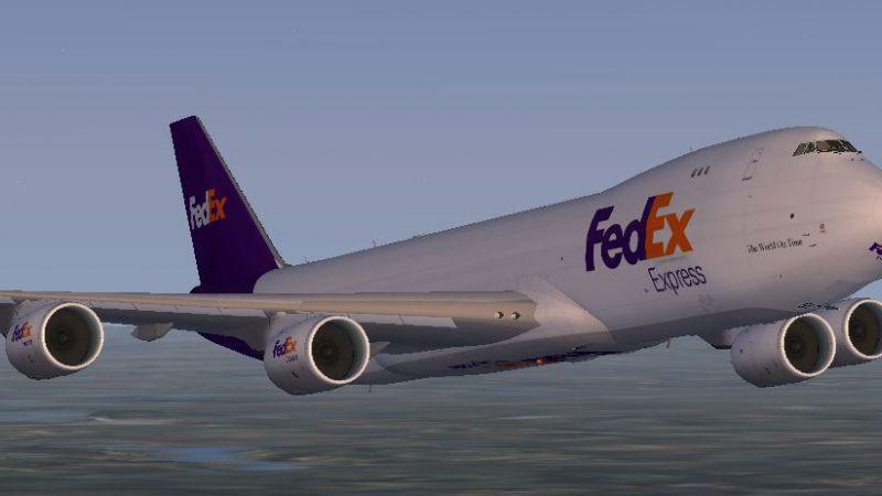 FedEx New Beacon Logo - Free FedEx Express Boeing 747 8F